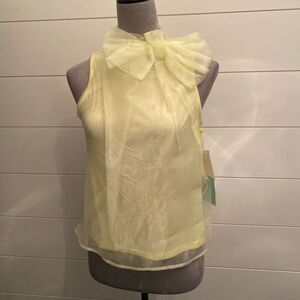 CeCe Yellow Blouse - Women's XS
